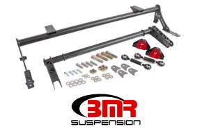 Ford Shelby GT500 Sway Bar Kit - Rear - BMR Suspension - Xtreme Anti-Roll Bar, 35mm, Three-way adjustable, XSB005 - Black Hammertone - `07-`14